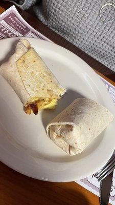 Breakfast burrito