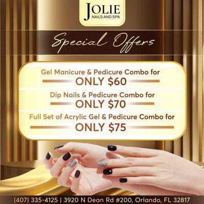 Gel Nails & Pedicures