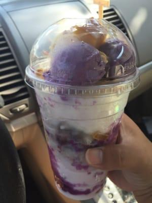 It's a Filipino specialty - "halo-halo"