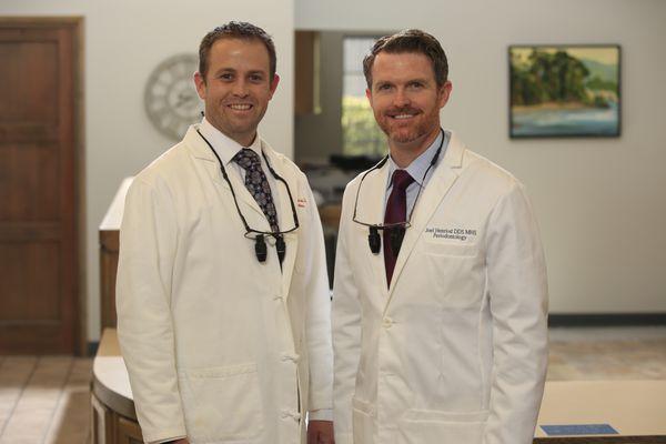 Dr. Hendry and Dr. Henriod (l to r)