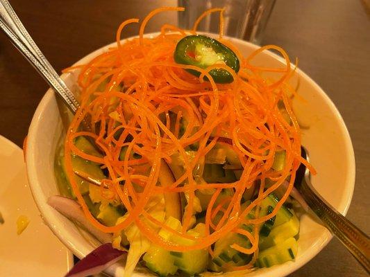 1. Thai Cucumber Salad