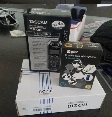 New podcast equipment in for a client.