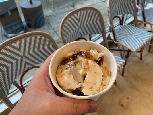 Fig and Goat Cheese Ice Cream