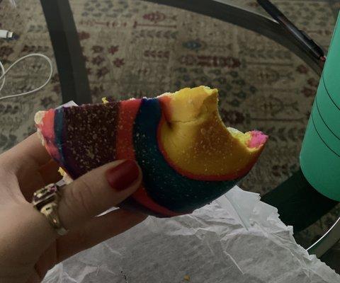 Rainbow Bagel