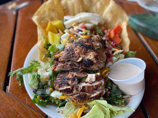 Caribbean Taco Salad