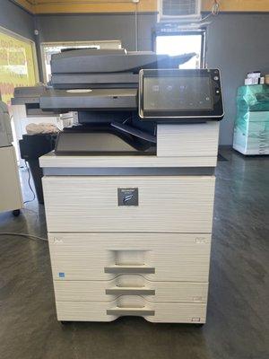 Lease for $129 a month. All parts, labor, travel and toner included