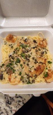 Chicken and Shrimp Piccata