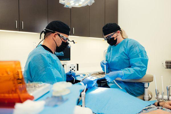 Dental implant surgery