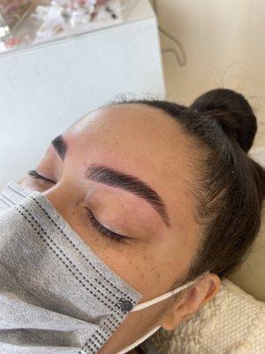 Brow Lamination + Henna + Shaping