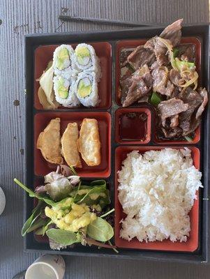 Beef Teriyaki Bento Box