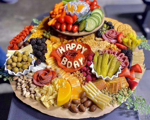 Say Happy Birthday with cheese!