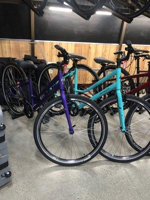 Woman's matte purple Specialized crossroads 1.0