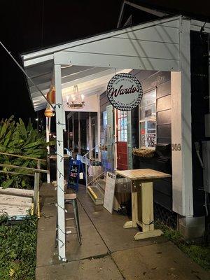 The front porch and main entrance.