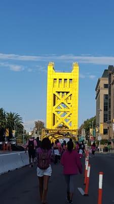 Going over the bridge