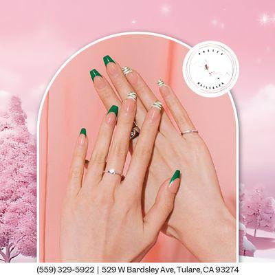 " Transform your nails with our elegant, luxury designs that define sophistication and class!