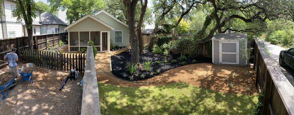 Bouldin Backyard Makeover