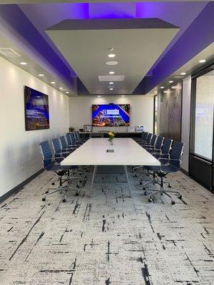 Coldwell Banker Commercial conference room in Victorville, Ca.