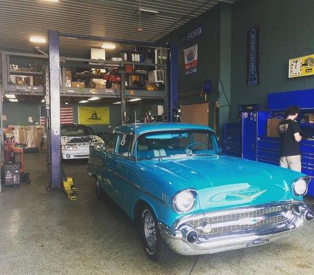 1957 Chevrolet Bel Air - Full Re-Wiring