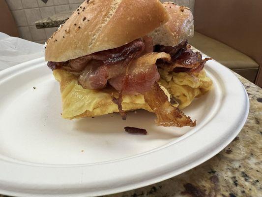 Bacon egg cheese