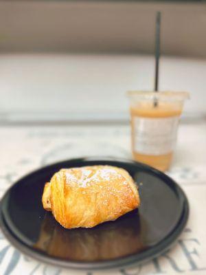 Chocolate crossiant and Chai Latte for the win!!!