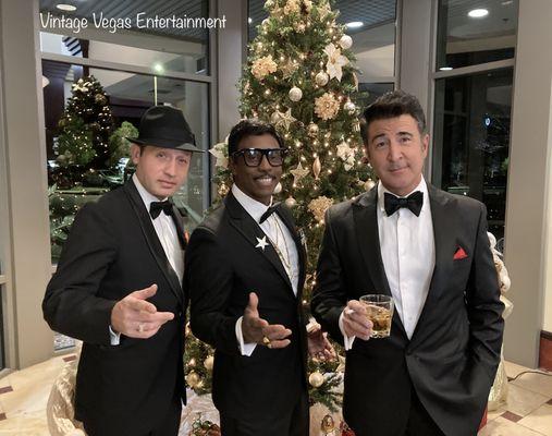 Hire the rat pack for your next Las Vegas event. Talented, charming and always entertaining! Office:  702-772-6547