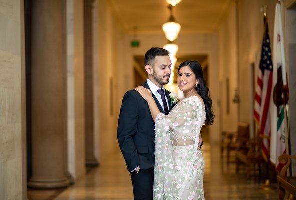 San Francisco City Hall Wedding Photographer