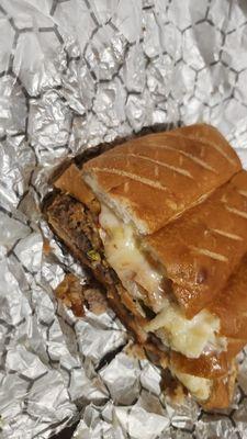 Steak torta... they put mayo not sour cream