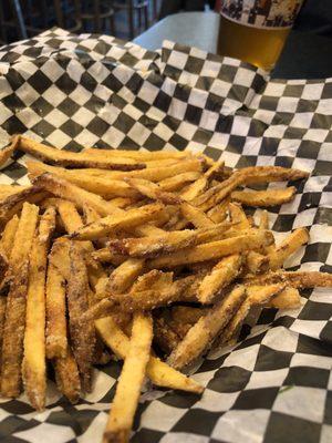 Parmesan fries- don't do it.