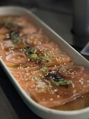 Salmon Carpaccio