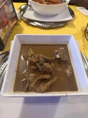 Goat meat pepper soup