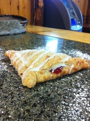 One of Sheila's turnovers in her famous handmade crust!