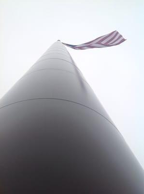 View from below (400 ft. Flag Pole)