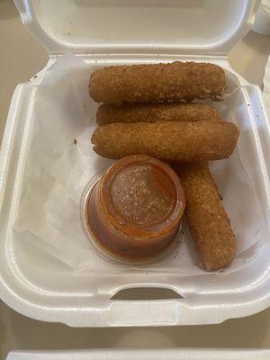 4 Piece Mozzarella Sticks