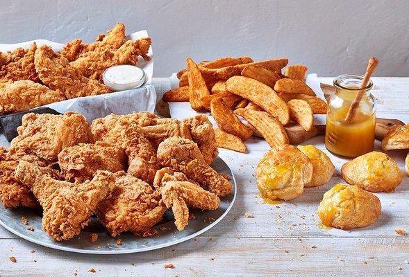 Krispy Krunchy Chicken Family Meal