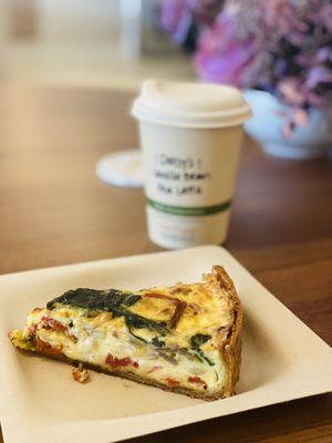 Vegetable quiche