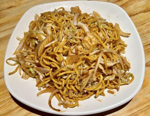 Shrimp stirred fried noodle