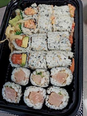 3 roll lunch combo $12.00