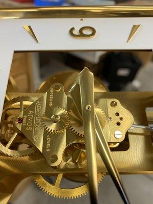 Atmos clock repair