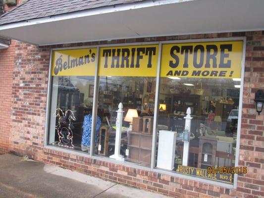 we are more than a Thrift Store! over 2500 sq ft of sales space.