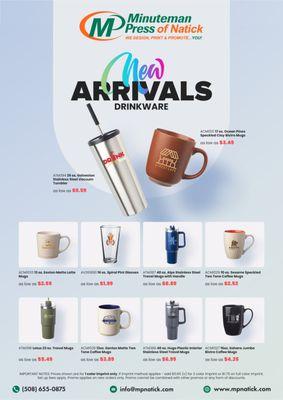 New Arrivals Drinkware