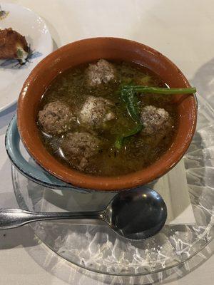 Italian Wedding soup (cup)