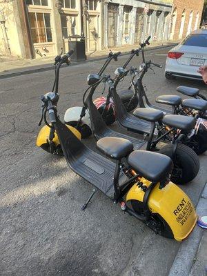 Electric scooters