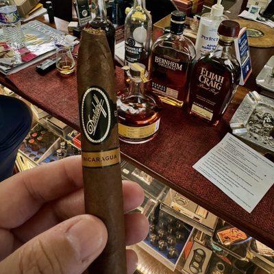 Davidoff cigar from the Cigar Barn & Lounge humidor