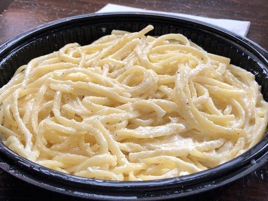 Fettuccine Alfredo, so yummy!