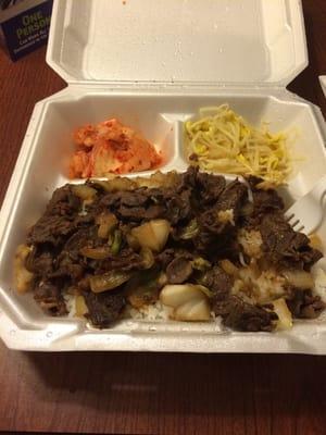 Bulgogi takeout