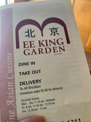 Getting some takeout