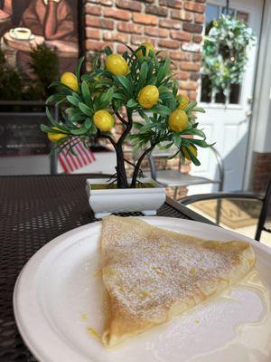 Lemon Zest Crepe