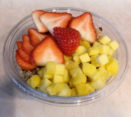 MIX'd YOUR WAY POWER BOWL!  Coconut, Mango, Strawberries and Granola