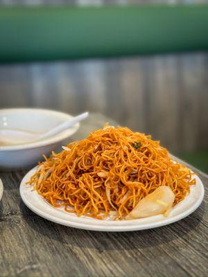 Fried noodle with soy sauce