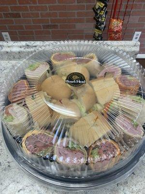 Catering sandwiches & wraps